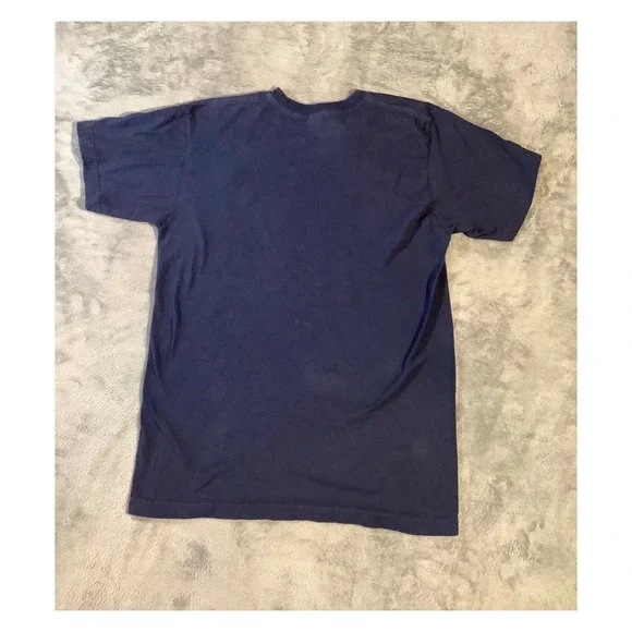 Star Wars The Mandalorian Grogu Baby Yoda Navy T-Shirt Men's M - Picture 6 of 7